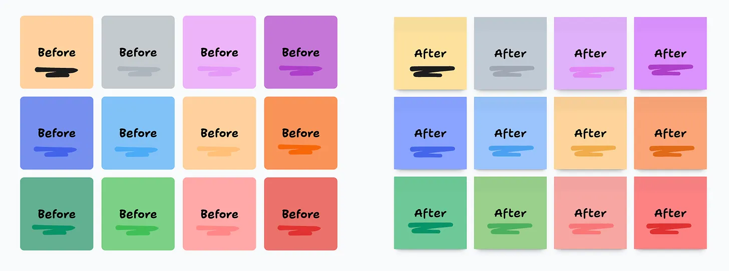 Improved sticky notes